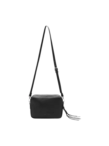 Torebka crossbody Pepe Jeans skórzana czarna