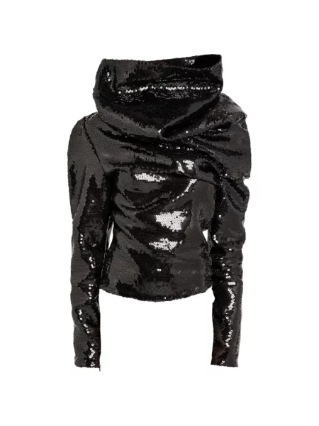 Top A.w.a.k.e. Mode cu paiete negru