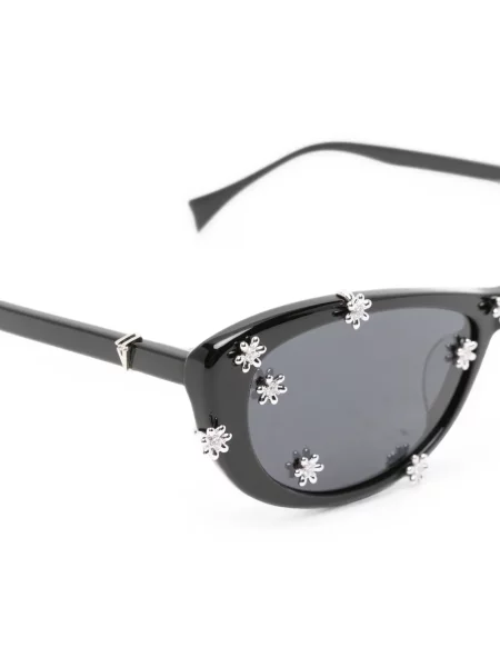 Ochelari de soare Yvmin cu model floral negru