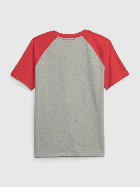 Tricou copii Gap gri