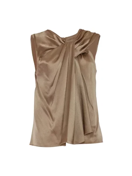 Top Alberta Ferretti beżowy