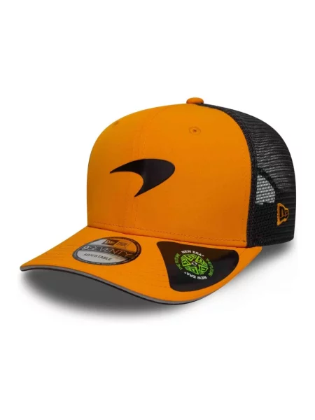 Czapka z daszkiem New Era pomarańczowa