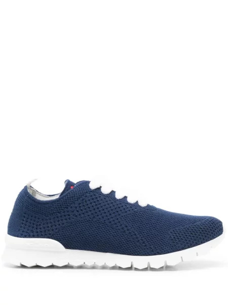 Sneakerși Kiton tricotate albastru