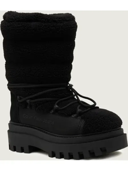 Calvin Klein Jeans Bocanci | shearling negru