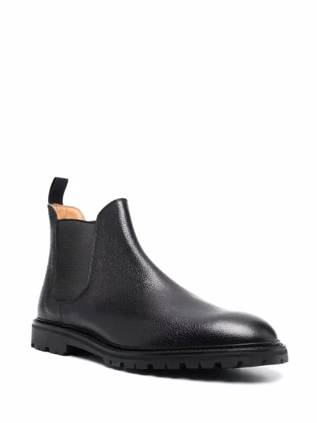 Botine chelsea Crockett & Jones din piele negru
