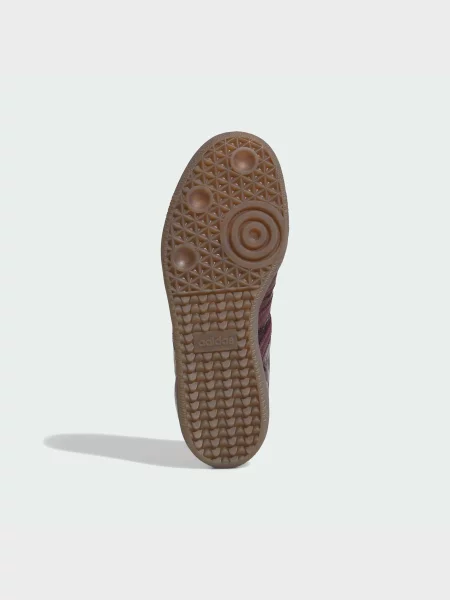 Кожаные кеды Adidas коричневые