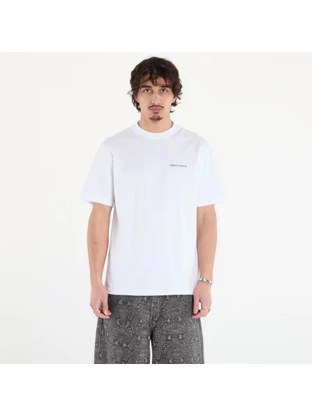 Футболка Daily Paper зі зміїним принтом біла