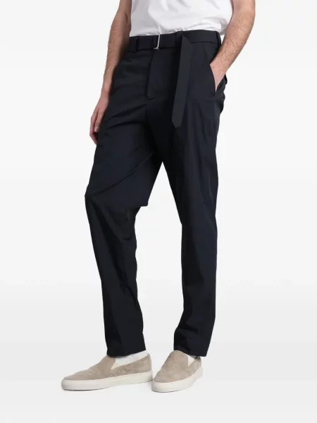 Cu centură pantaloni Low Brand albastru