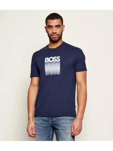 BOSS ORANGE Tricou Te_Insignia | regular fit portocaliu