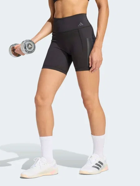 Adidas Performance pantaloni scurți de antrenament Optime negru