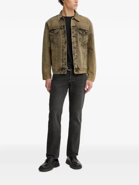 Blugi cu picior larg Levi's® de catifea cord albastru