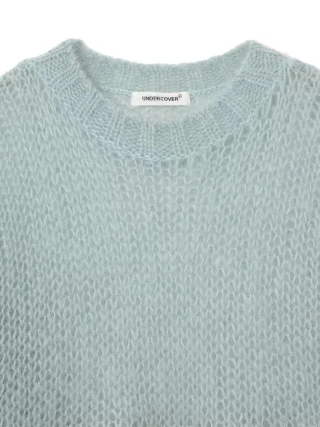 Pulover Undercover de mohair albastru