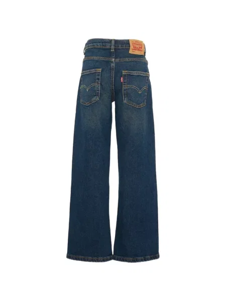 Jeansy straight leg dziecięce Levi's niebieskie