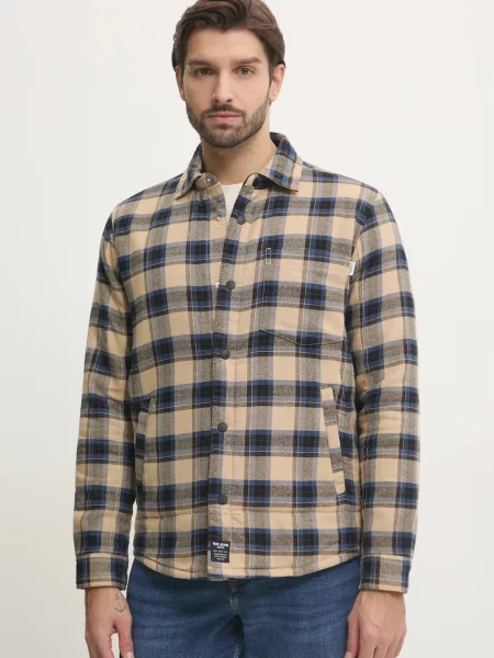 Bunda Pepe Jeans STEEVE přechodná béžová