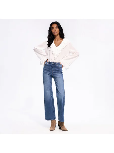 Reserved Comfort flare farmer kék