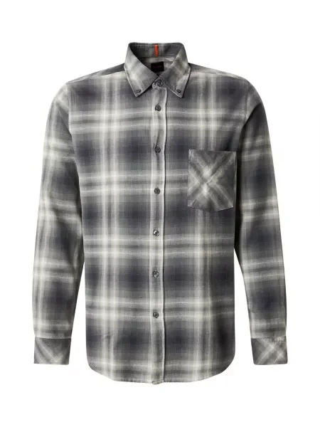 Dolgo srajca Boss z dolgimi rokavi črna