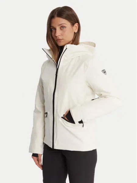 Лижна куртка Rossignol Rochrun Insulated nature white біла