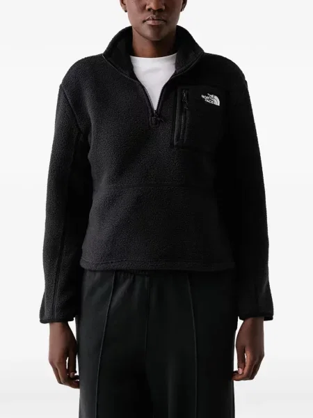 Суичър с цип The North Face черно