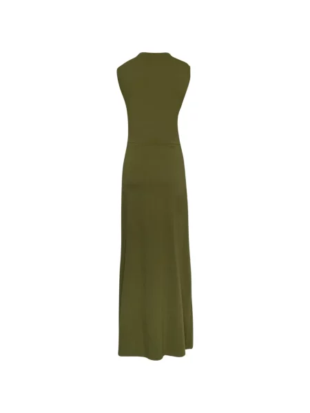Rochie midi Ulla Johnson cu volane verde