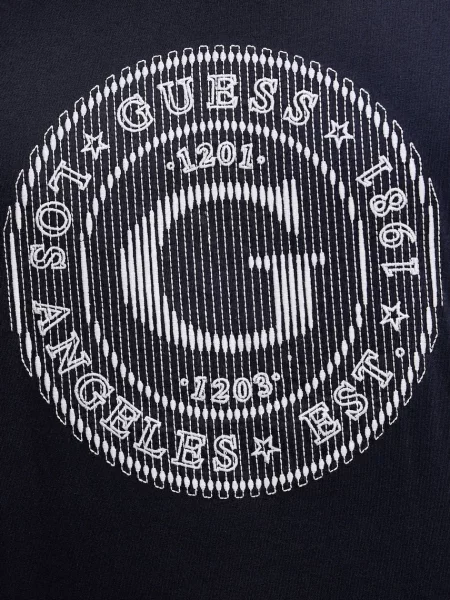 Футболка Guess з аплікацією синій