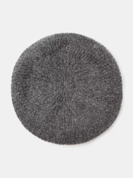 Шерстяная кепка Answear.lab серая