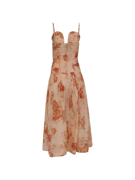 Rochie midi Zimmermann fără bretele