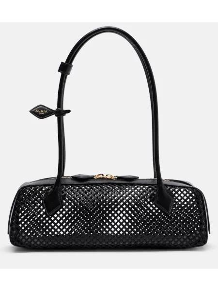 Geantă Alaïa din piele negru