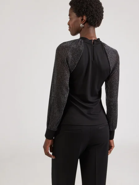 ABOUT YOU Tricou Mia / argintiu negru