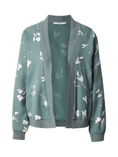 ABOUT YOU Geacă de primăvară-toamnă Maja verde smarald / murdar alb