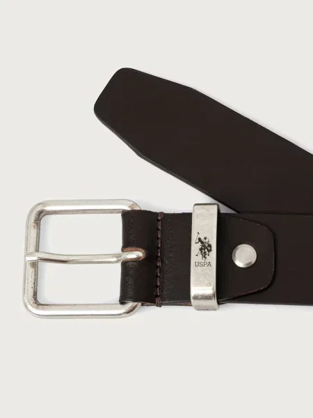 U.S. Polo Assn. ремінь шкіряний SILVER LAKE