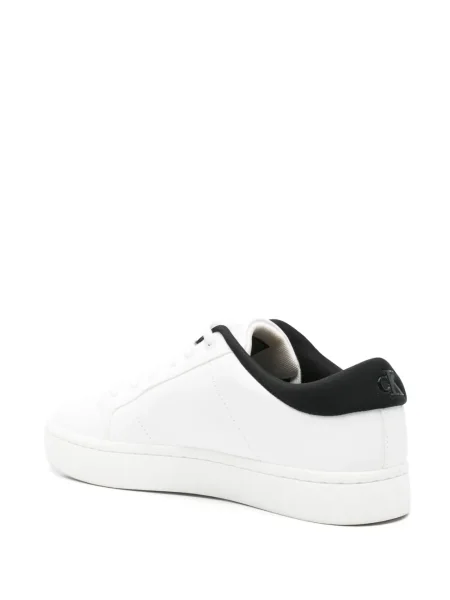 Sneakerși Calvin Klein Jeans alb