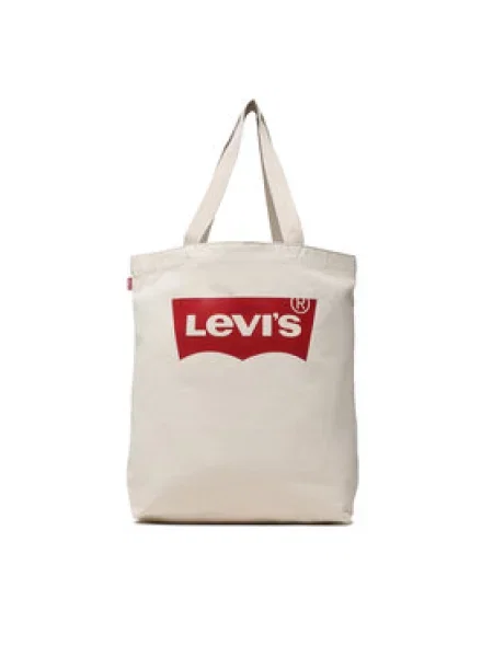 LEVI'S Shopper červená / nebielená biela
