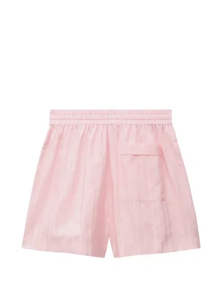 Pantaloni scurți Versace cu cordon roz