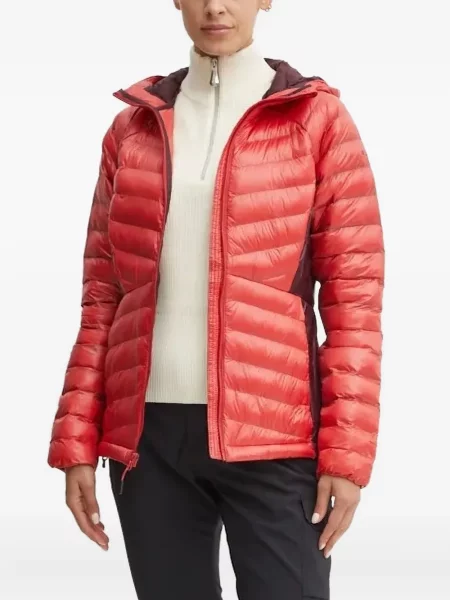 Geacă Columbia cu glugă roșu
