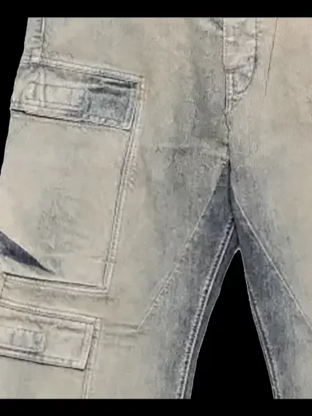 Blugi Rick Owens Drkshdw albastru