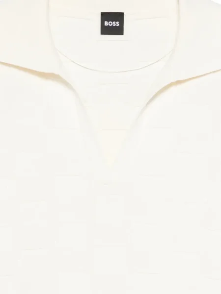 Tricou Boss cu decolteu în V scurt