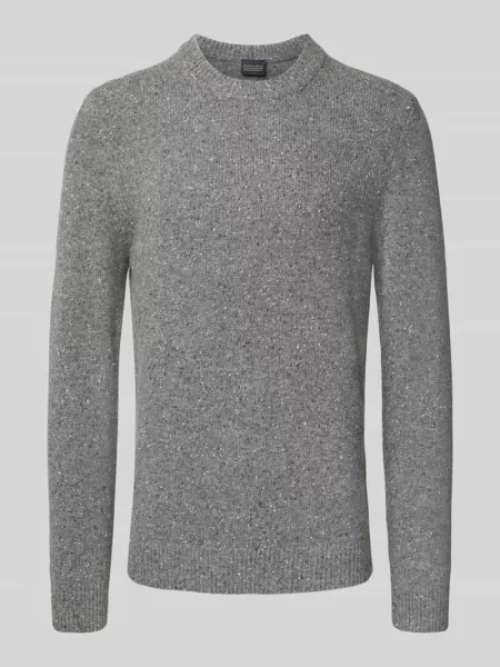 Sweter z dzianiny z mieszanki wełny Christian Berg Men