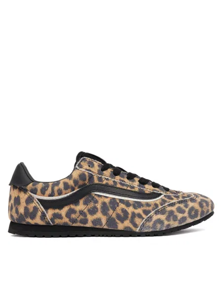 Sneakersy Vans brązowe