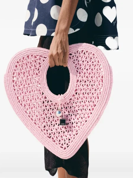 Geantă shopper Jacquemus roz