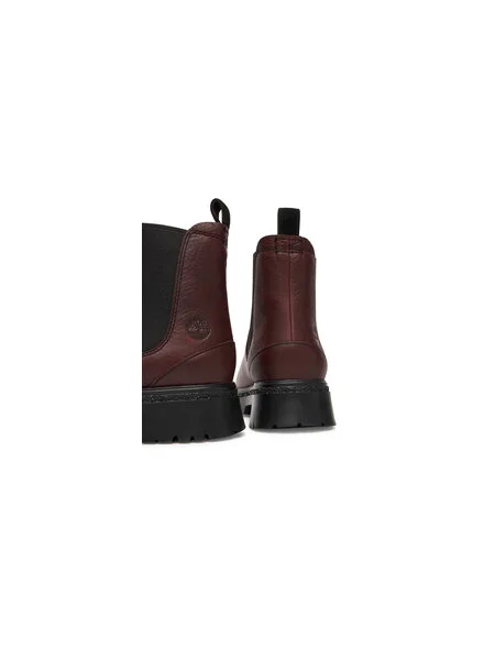 Členková obuv s elastickým prvkom Timberland Cambria Valley bordová