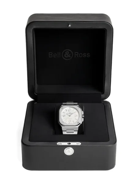 Pολόι Bell & Ross με μαργαριτάρια ασημί