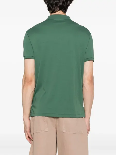 Polo majica Polo Ralph Lauren s vezom zelena