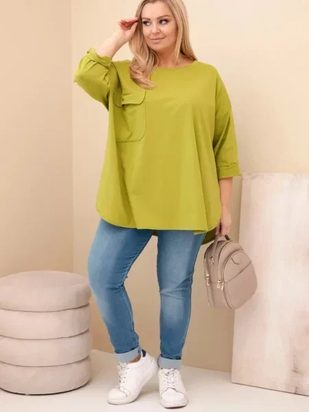 Bluză Kesi Włoski verde