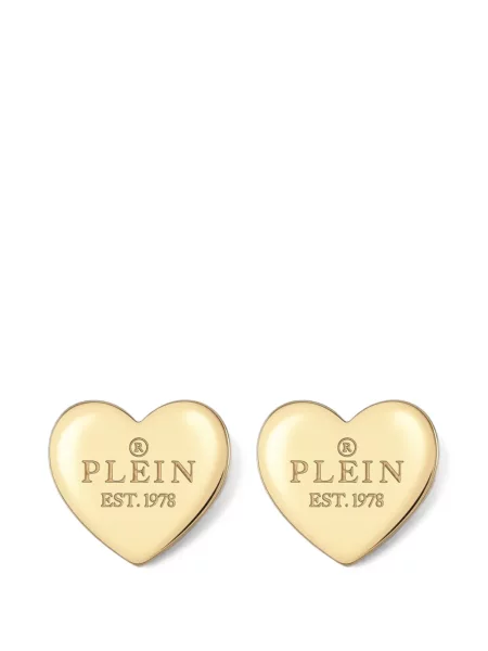 Cercei Philipp Plein cu motiv cu inimi