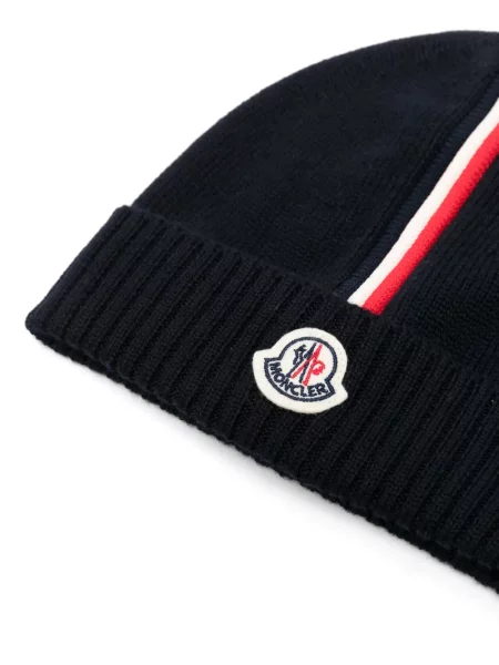 Dětské čepice Moncler Enfant modrý