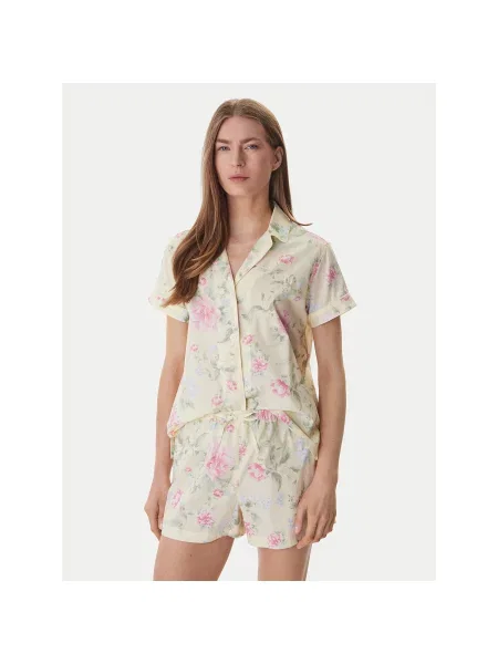 LAUREN RALPH LAUREN Pidžama žuta