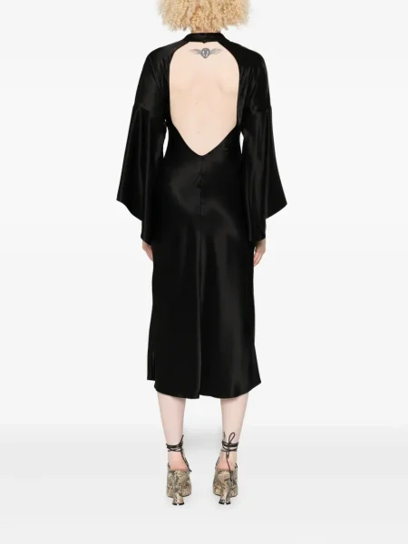 Rochie midi Pinko până la genunchi de costum negru