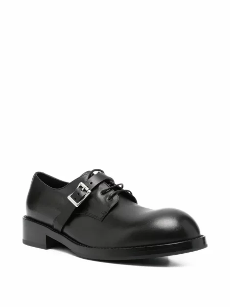 Pantofi derby Ann Demeulemeester cu cataramă negru