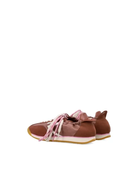Sneakersy Puraai brązowe