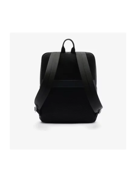 Torba Lacoste skórzana czarna